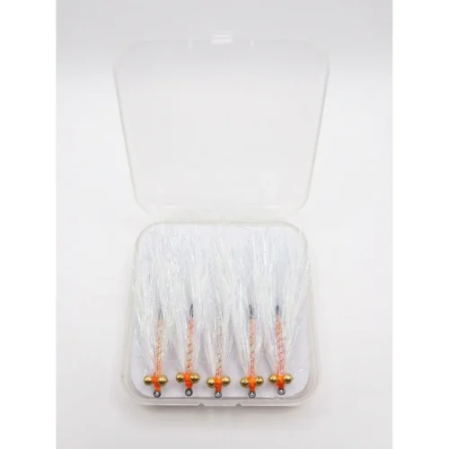 Mosca Adams Fly Streamer Lastrado Flash Clouser Minnow/Flashbou X Unidad