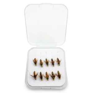Mosca Adams Fly Pulga de Rio Naranja X Unidad