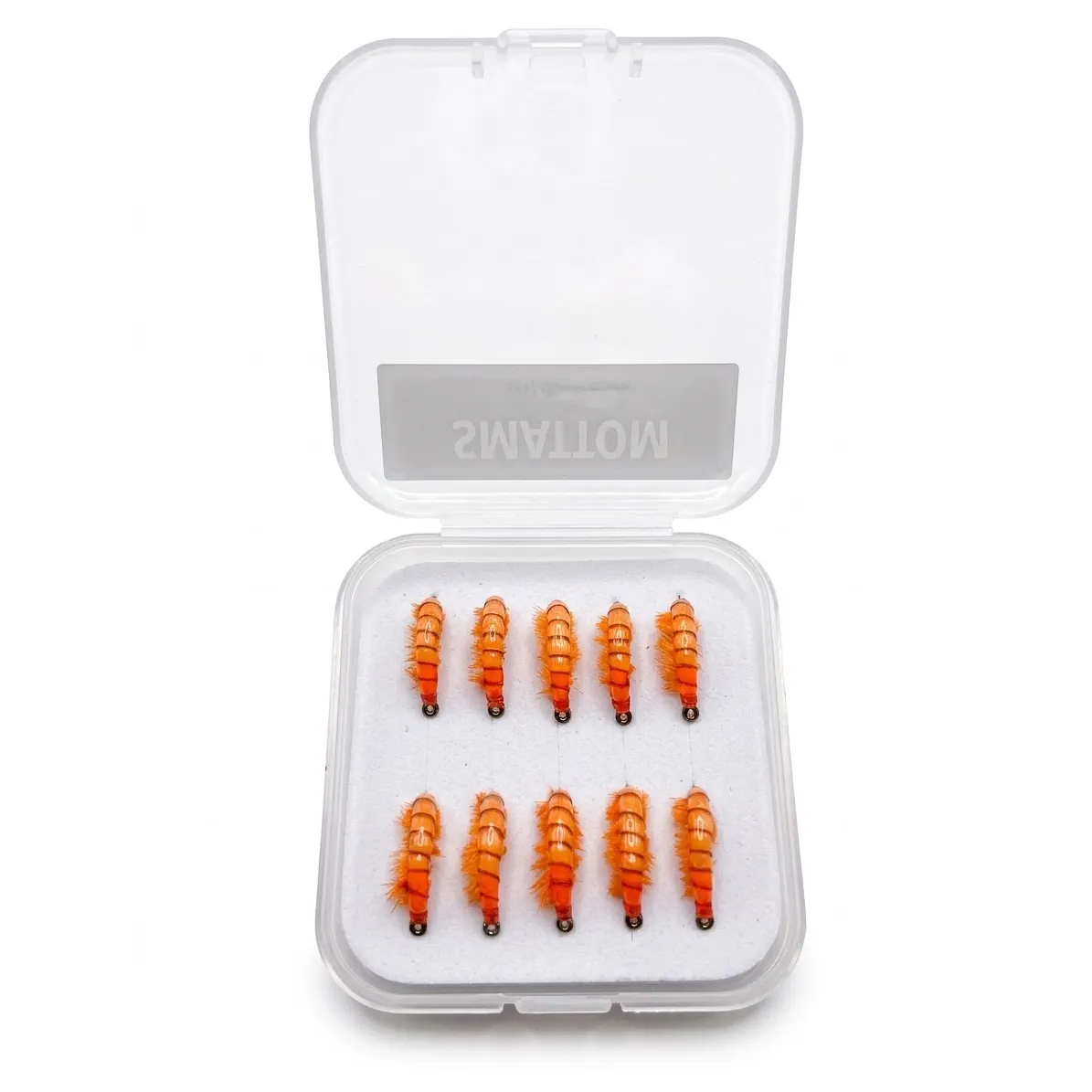 MOSCA ADAM FLY NINFA CAMARON TIPO SCUD NARANJA X UNIDAD Mosca Adams Fly Ninfa Camaron Tipo Scud Naranja X Unidad