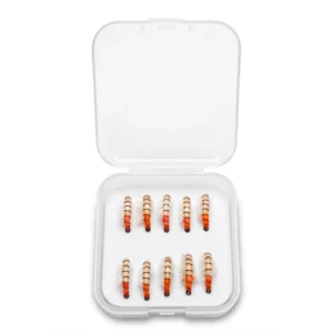 Mosca Adams Fly Ninfa Camaron Tipo Scud Blanco X Unidad