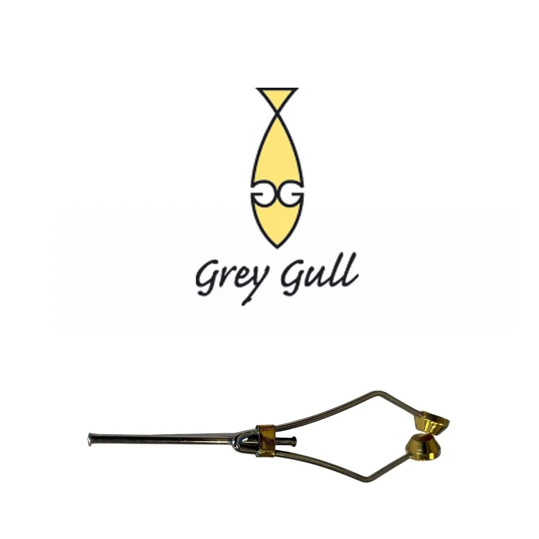 Porta Bobina 7209 para Tubo Fino y Corto Grey gull