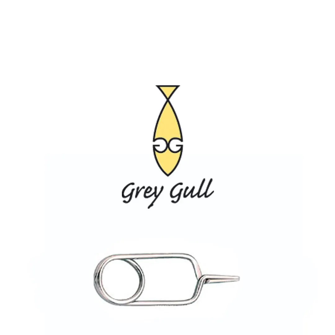 Pinza 7303 Hackle Mediana Grey gull