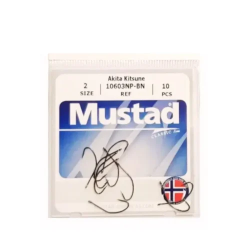 Anzuelo Kitsune 10603 N*2 bolsa x 10 unidades 10603-002 Mustad
