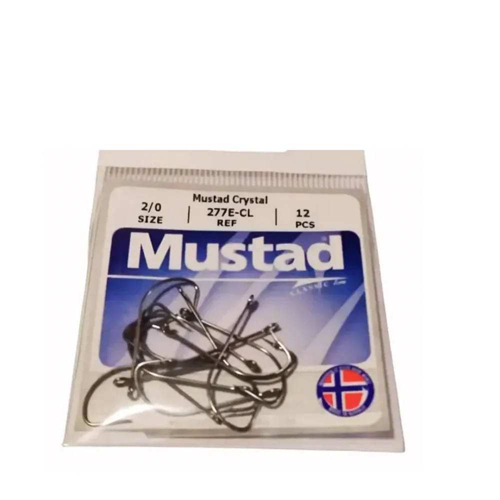 ANZUELO MUSTAD 1687/277E-CL N*1/0 BOLSA 14UN 16870-110 Anzuelo 1687/277E-Cl N*1/0 Bolsa X 14 Unidades 16870-110 Mustad