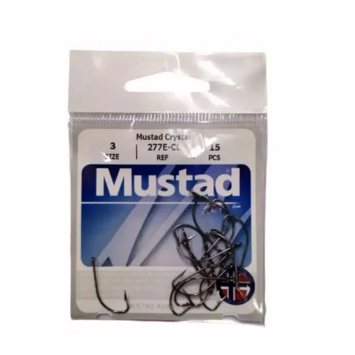 Anzuelo 1687/277E-Cl N*3 Bolsa X 15 Unidades 16870-003 Mustad