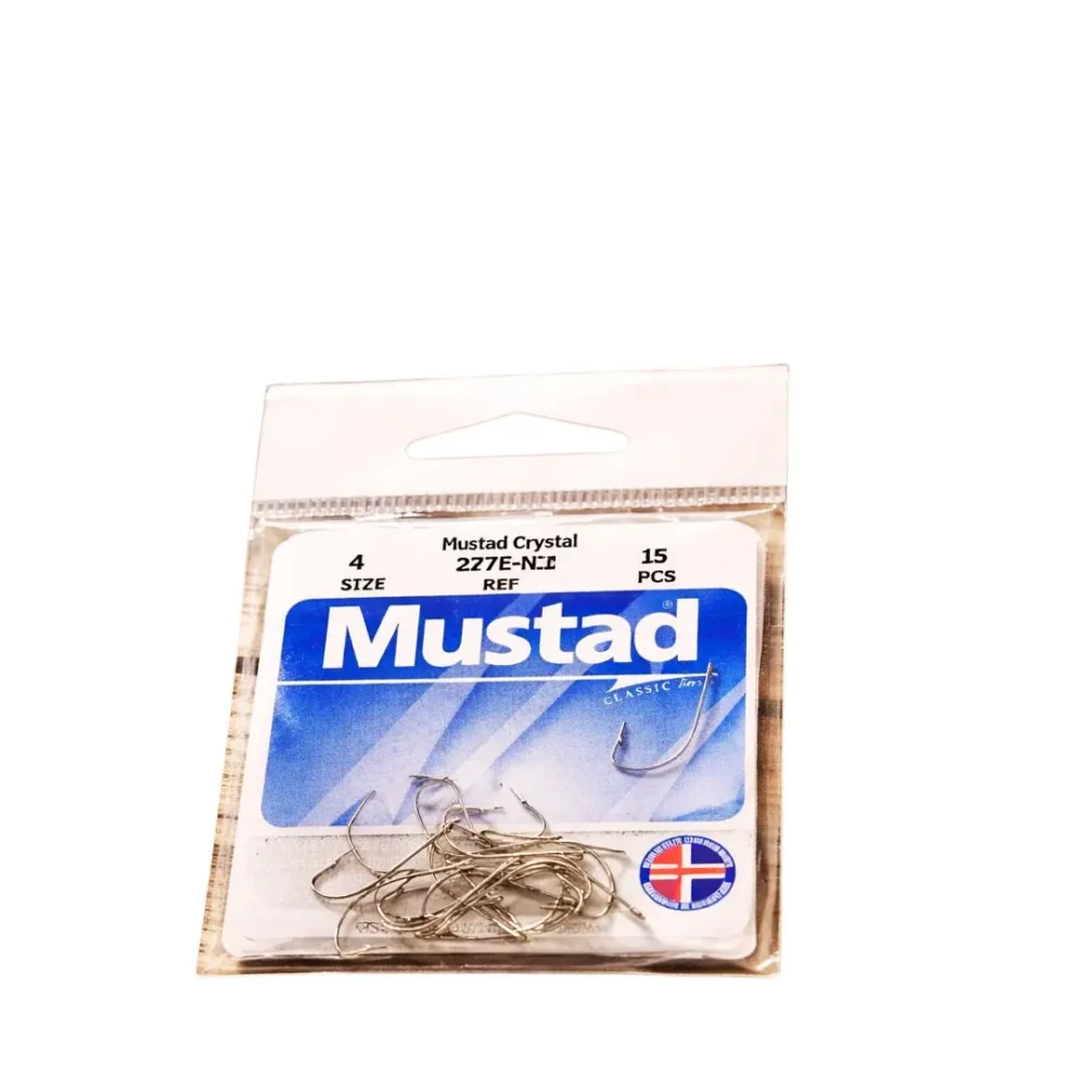ANZUELO MUSTAD 1687/277E-CL N*4 BOLSA 15UN 16870-004 Anzuelo 1687/277E-Cl N*4 Bolsa X 15 Unidades 16870-004 Mustad