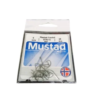 Anzuelo Mustad 1687/277E-Cl N*6 bolsa x 15 unidades 16870-006
