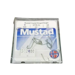 Anzuelo Mustad 1687/277E-Cl N*8 Bolsa X 15 Unidades 16870-008