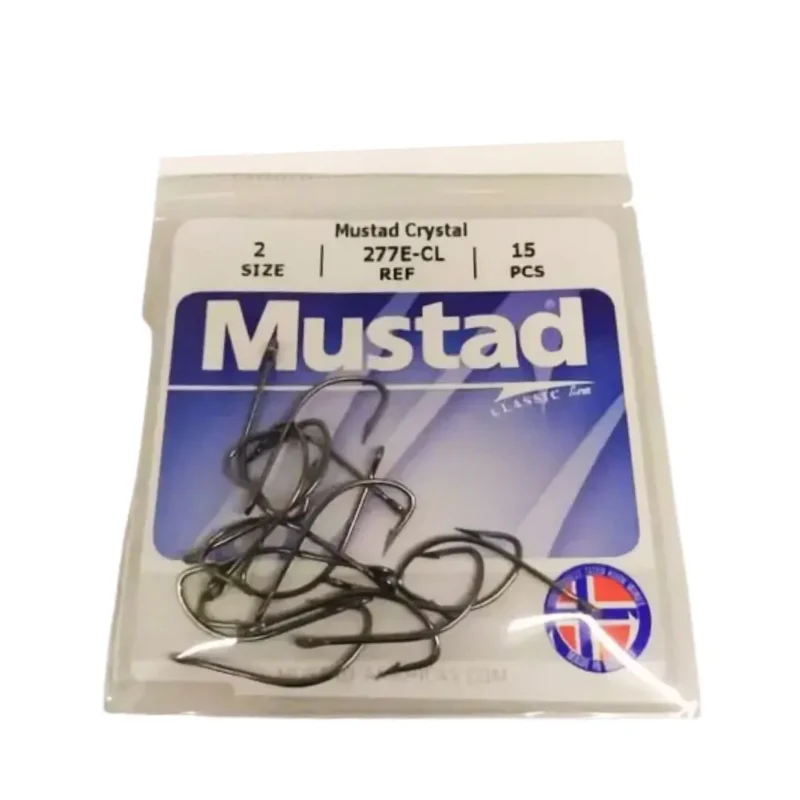 Anzuelo 277 F/277E-Ni N*2 Bolsa X 15 Unidades 2780-002 Mustad