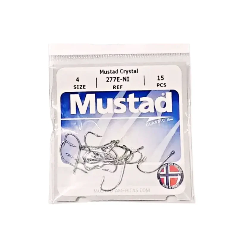 Anzuelo 277 F/277E-Ni N*4 Bolsa X 15 Unidades 2780-004 Mustad
