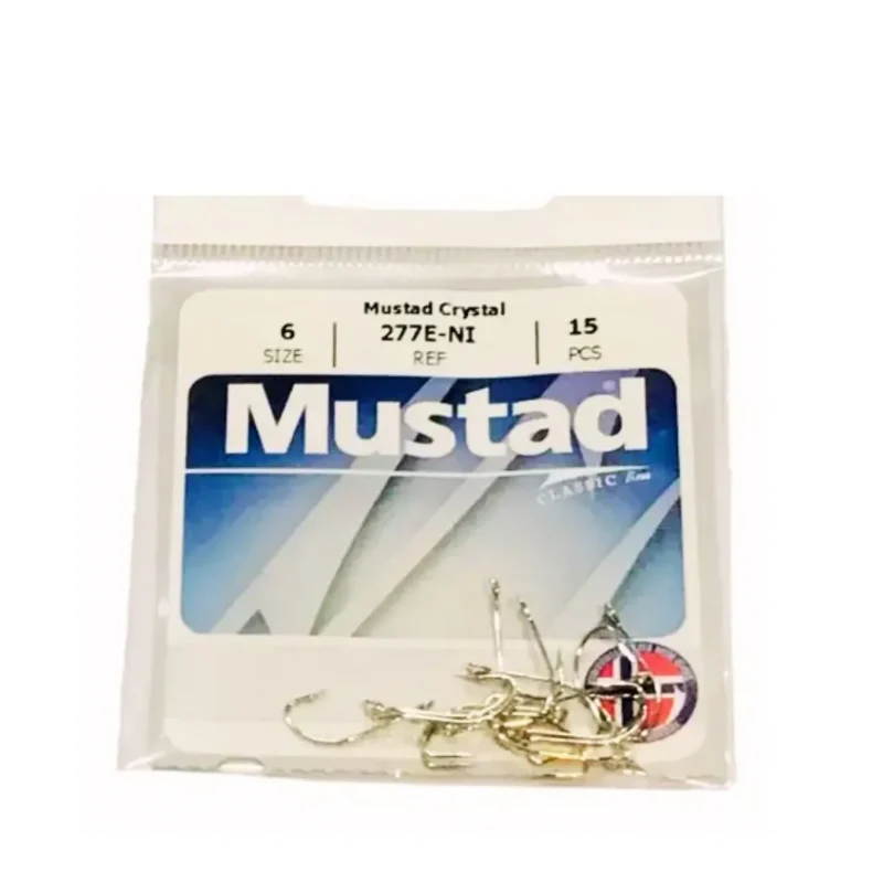 Anzuelo 277 F/277E-Ni N*6 Bolsa X 15 Unidades 2780-006 Mustad
