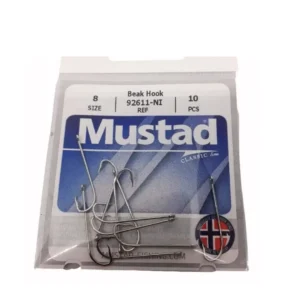 Anzuelo Mustad 277 F/277E-Ni N*8 Bolsa X 15 Unidades