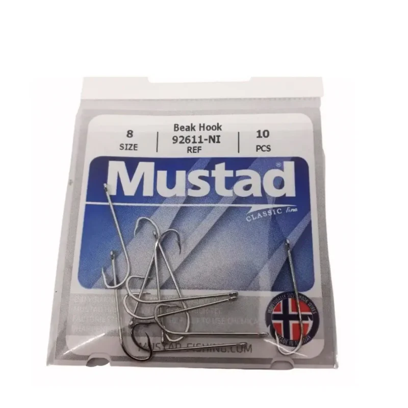 Anzuelo 277 F/277E-Ni N*8 Bolsa X 15 Unidades Mustad