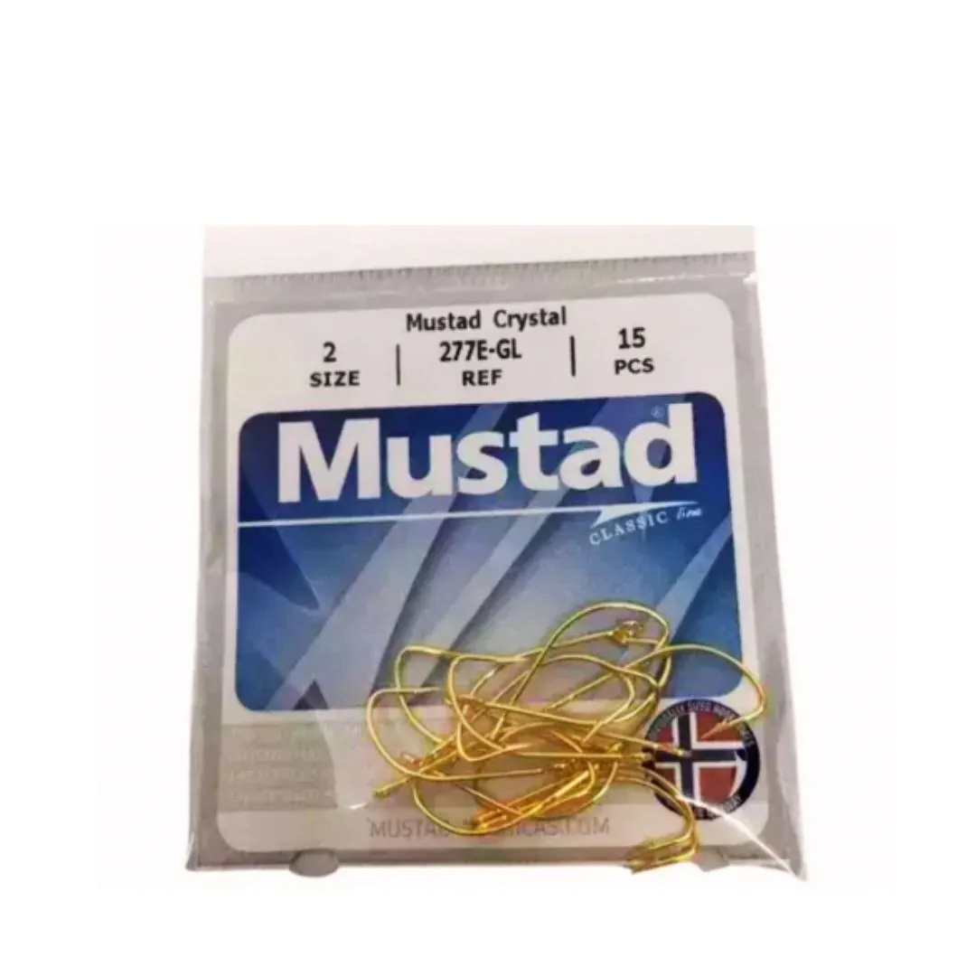 Anzuelo 277E-Gl N*2 X 15 Unidades 2770-002 Mustad
