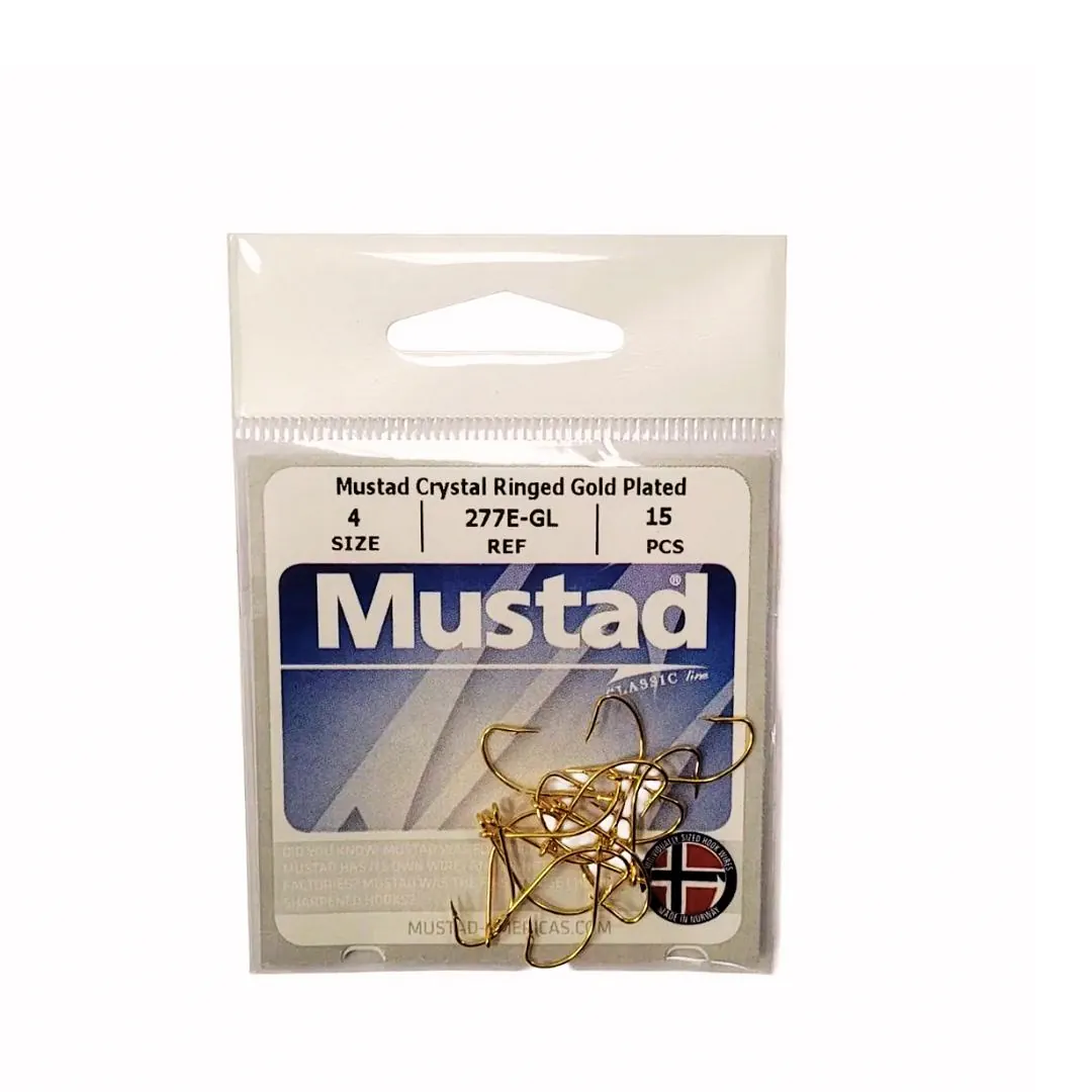 Anzuelo 277E-Gl N*4 X 15 Unidades 2770-004 Mustad