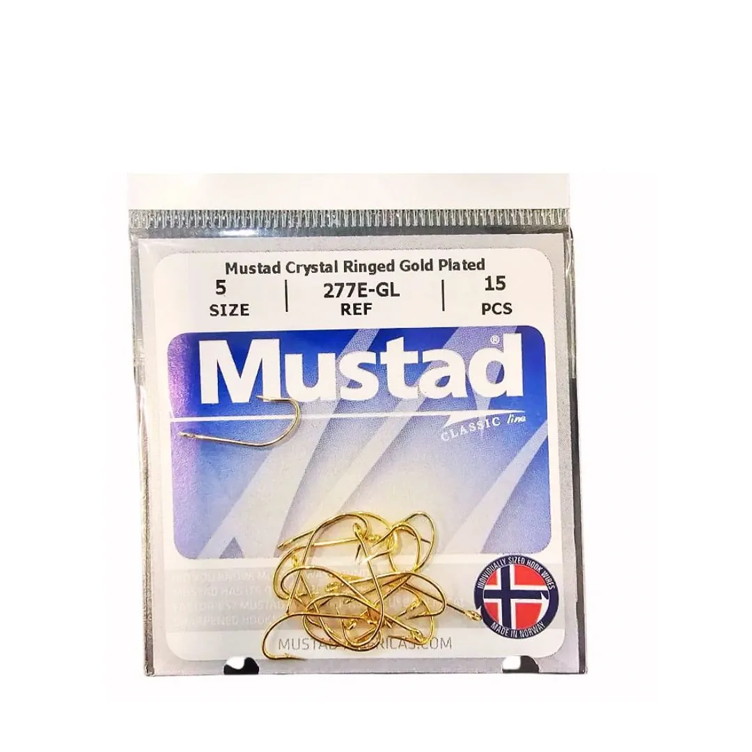 Anzuelo 277E-Gl N*5 X 15 Unidades 2770-005 Mustad