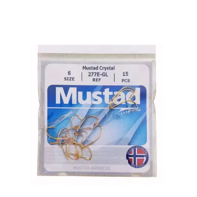 Anzuelo 277E-Gl N*6 X 15 Unidades 2770-006 Mustad