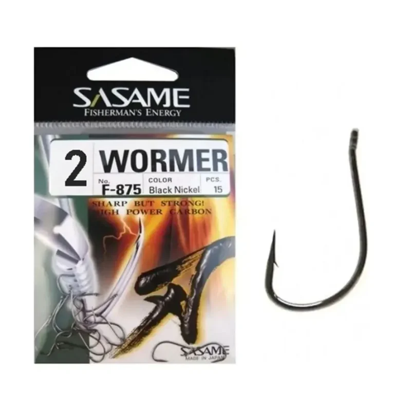 Anzuelo Wormer F 875 N*2 para Pejerrey Sasame