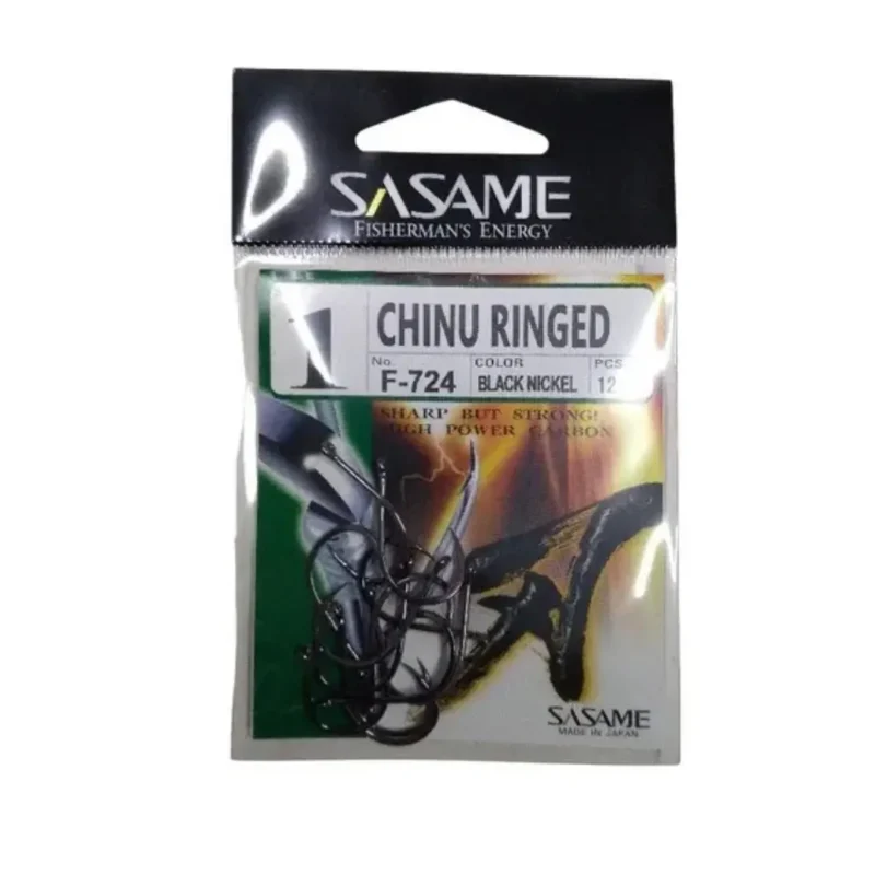 Anzuelo Chinu Ringed F 724 N*1 para Boga Pacu y Lisas Sasame