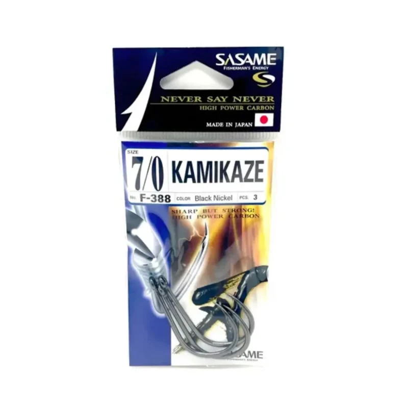 Anzuelo Kamikaze F 388 N*7/0 para Dorado Surubi Pati Pacu Sasame