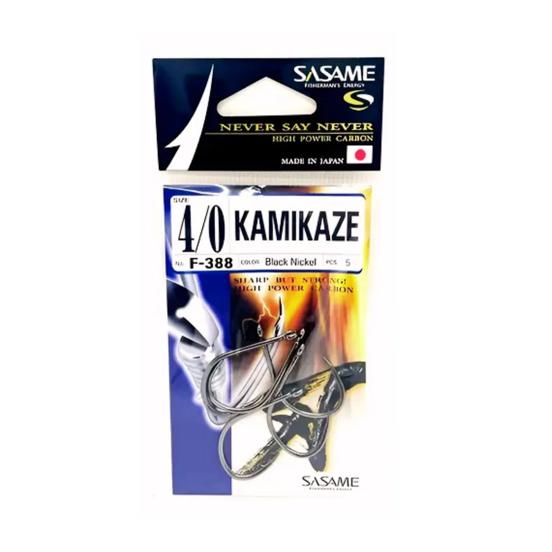 Anzuelo Kamikaze F 388 N*4/0 para Dorado Surubi Pati Pacu Sasame