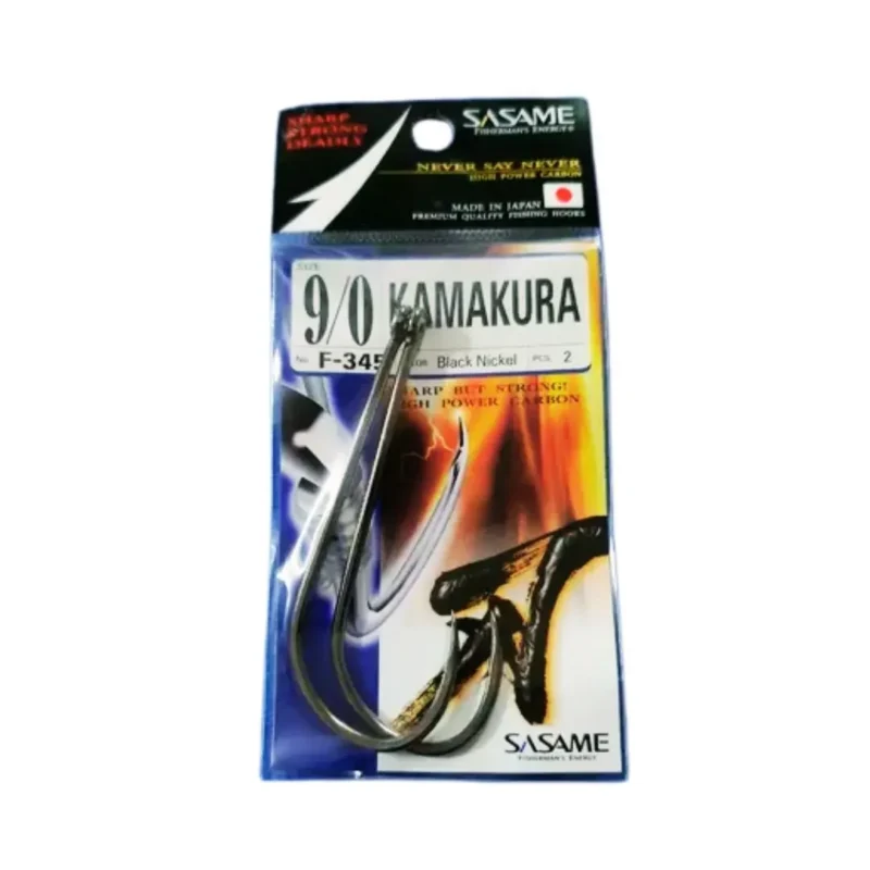 Anzuelo Kamakura F 345 N*9/0 para Dorado Surubi con Carnada Sasame