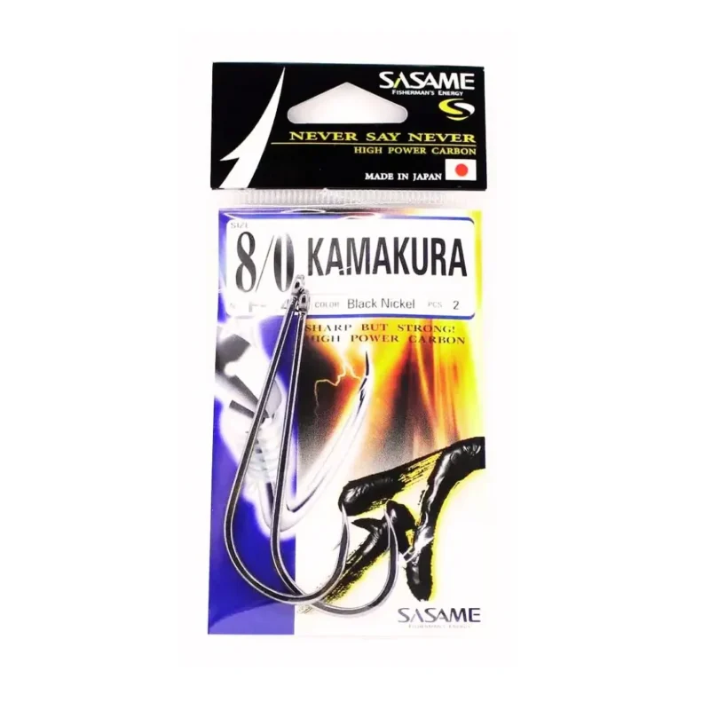 Anzuelo Kamakura F 345 N*8/0 para Dorado Surubi con Carnada Sasame