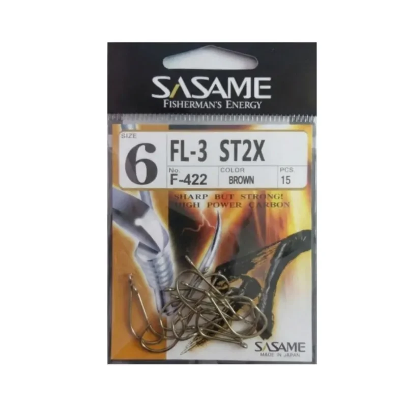 Anzuelo Fl 3 St2X F 422 N*06 para Fly Sasame