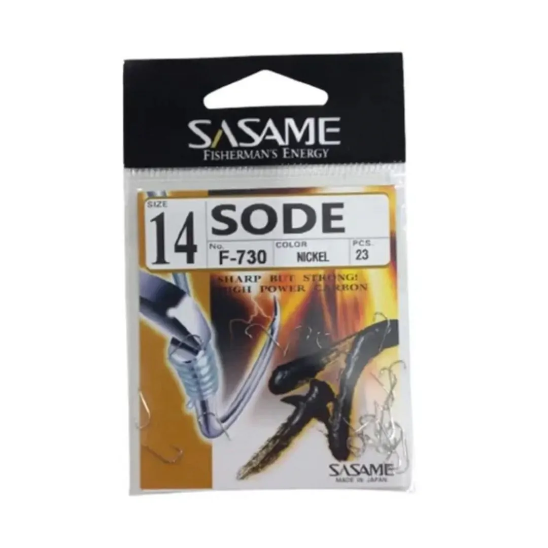 ANZUELO SASAME SODE F-730 N*14 NK(23UND) 3113000090014 P/EMP Anzuelo Sasame Sode F-730 N*14 Nk para Emp