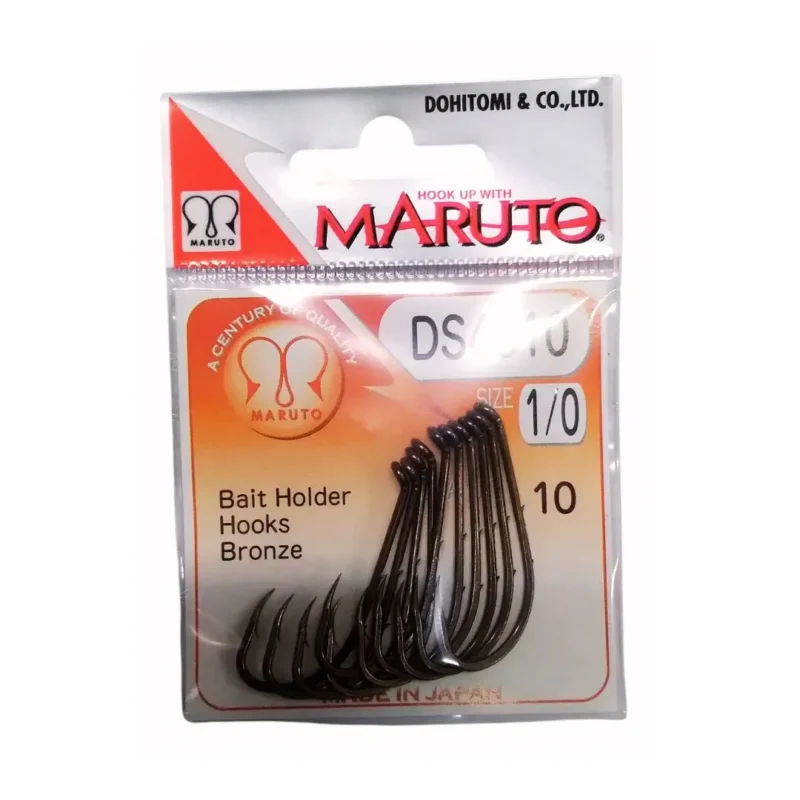 Anzuelo Maruto 4310Br 1/0 N°1/0 Bronce Bolsa x 10 unidades
