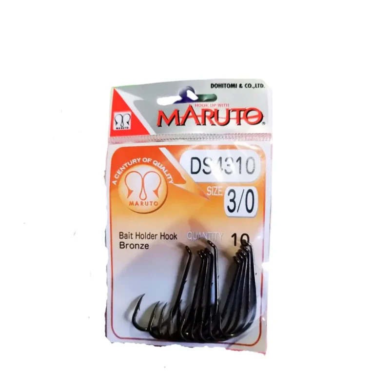 Anzuelo 4310Br 3/0 N°3/0 Bronce Bolsa x 10 unidades Maruto