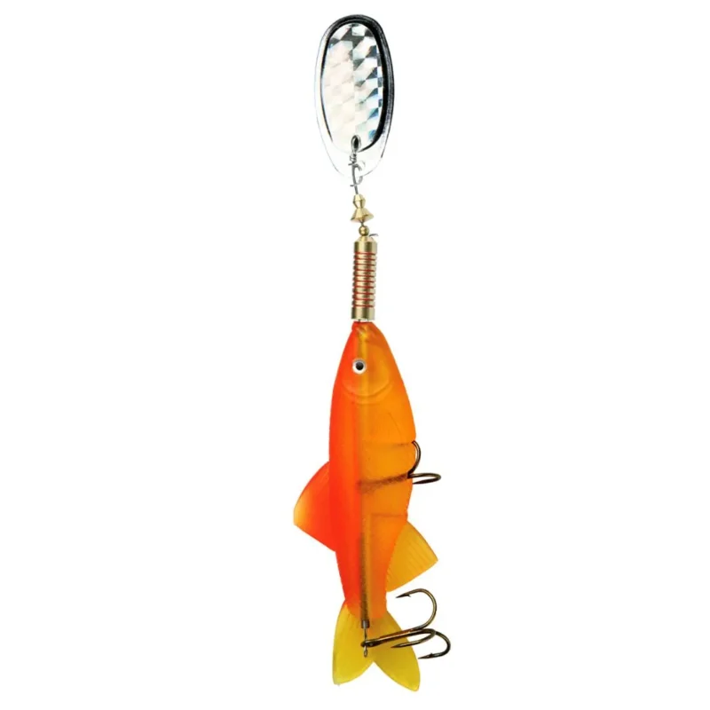 Señuelo Aero Minnow A4M-Sn Naranja 14,0 Gr/Cuch.: Nº4 Hologr. (A4Msn) Waterdog