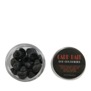 Señuelo Red Fish Caracol para Carpa Caja X 15 Unidades Negro