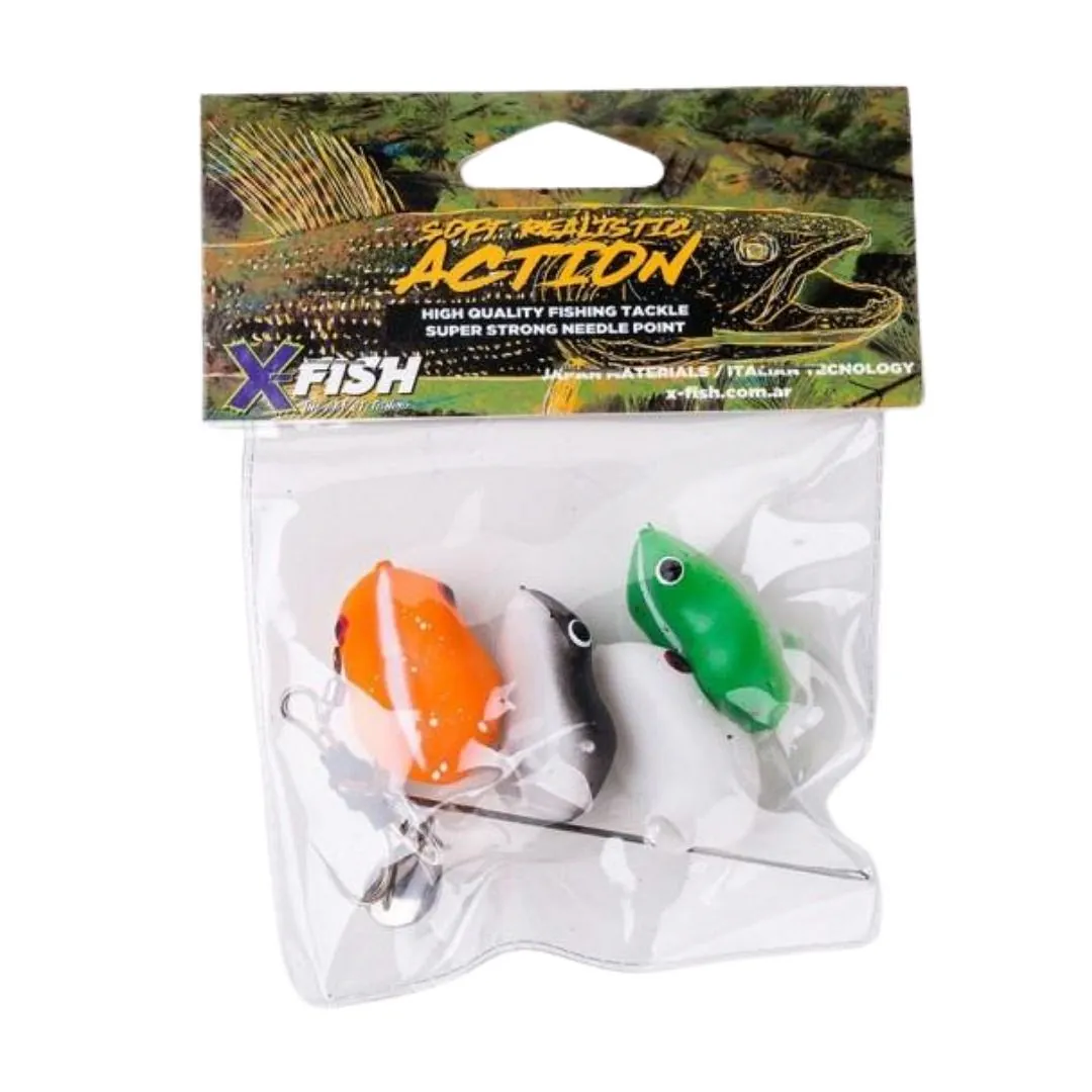 Rana "Soft Realistic Action" con Robador y Cucharita (P 127)