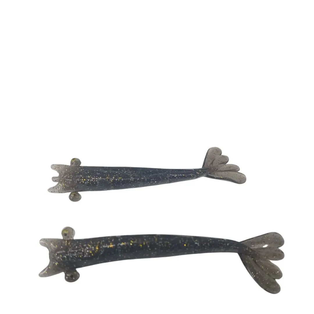 Señuelo Popper Soft Bass X 2 Unidades. 9.7Grs/12 Cm con Un Anz. Offset Red fish