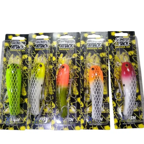 Señuelo Banana 145 38 Gr/14,5 Cm/Paleta Larga Señuelo Banana 145 38 Gr/14,5 Cm/Paleta Larga Red fish