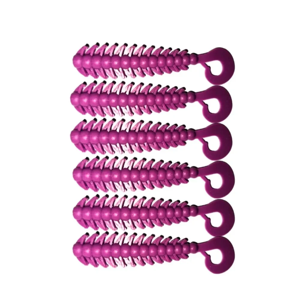 Señuelo Bugsy X6 Unidades 6,3 Cm/0,8 Gr Bordo Señuelo Bugsy X6 Unidades 6,3 Cm/0,8 Gr Bordo Surfish