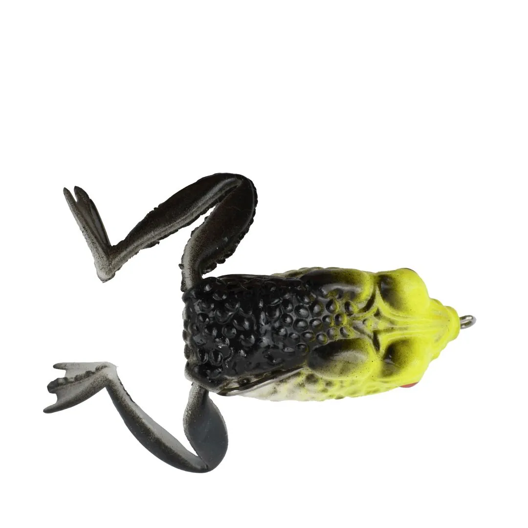 Señuelo Albatros Swim Rana con Patas 6 Cm Marron