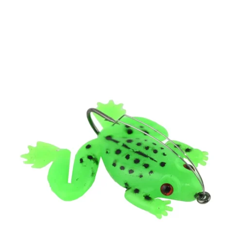 Señuelo Albatros Froggy Rana Antienganche 7 Cm Verde