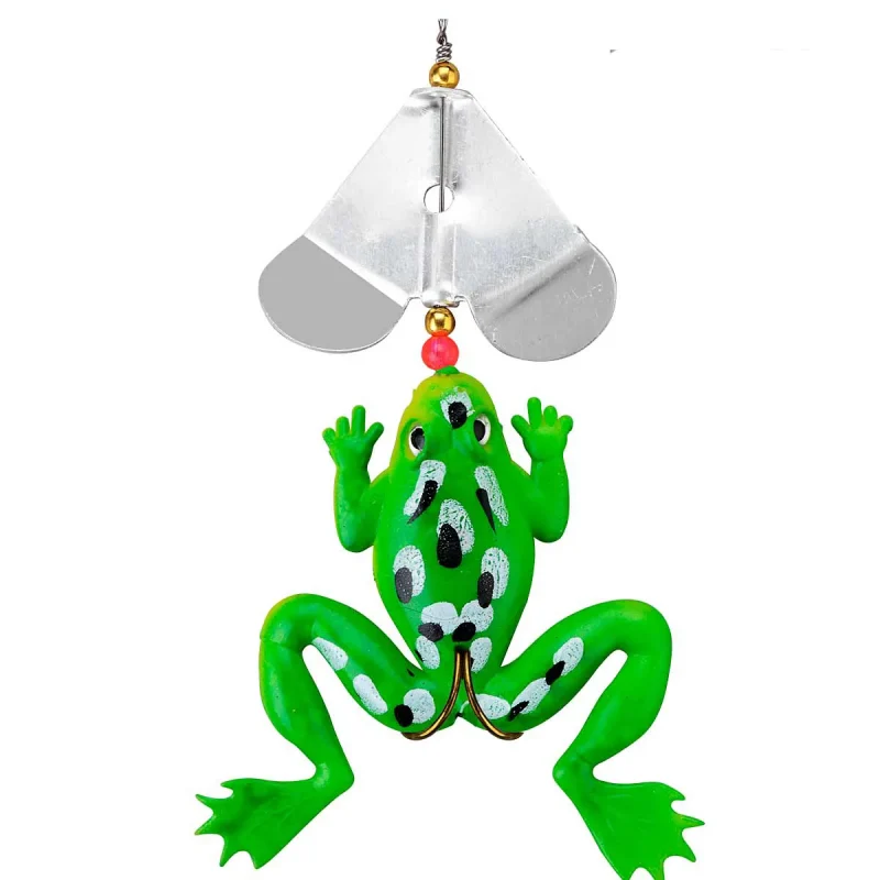 Señuelo Waterdog Rana C/Helice Verde (Ranah-101)