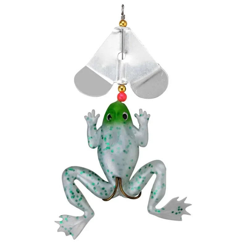 Señuelo Waterdog Rana C/Helice Amarillo (Ranah-104)