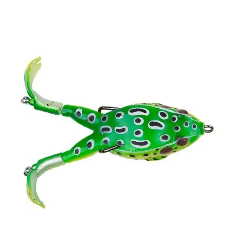 Señuelo Rana Frog Fr Verde 13 Cm/9 Gr/2 Anz. con Patas (Fr91351) Waterdog