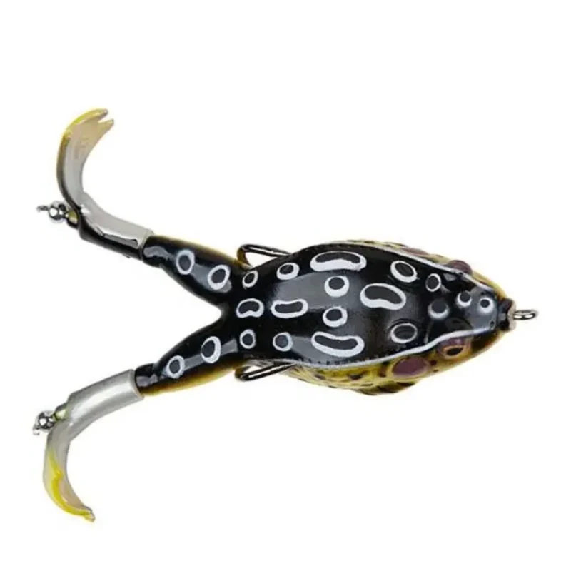 Señuelo Rana Frog Fr Negro 13 Cm/9 Gr/2 Anz. con Patas (Fr91352) Waterdog