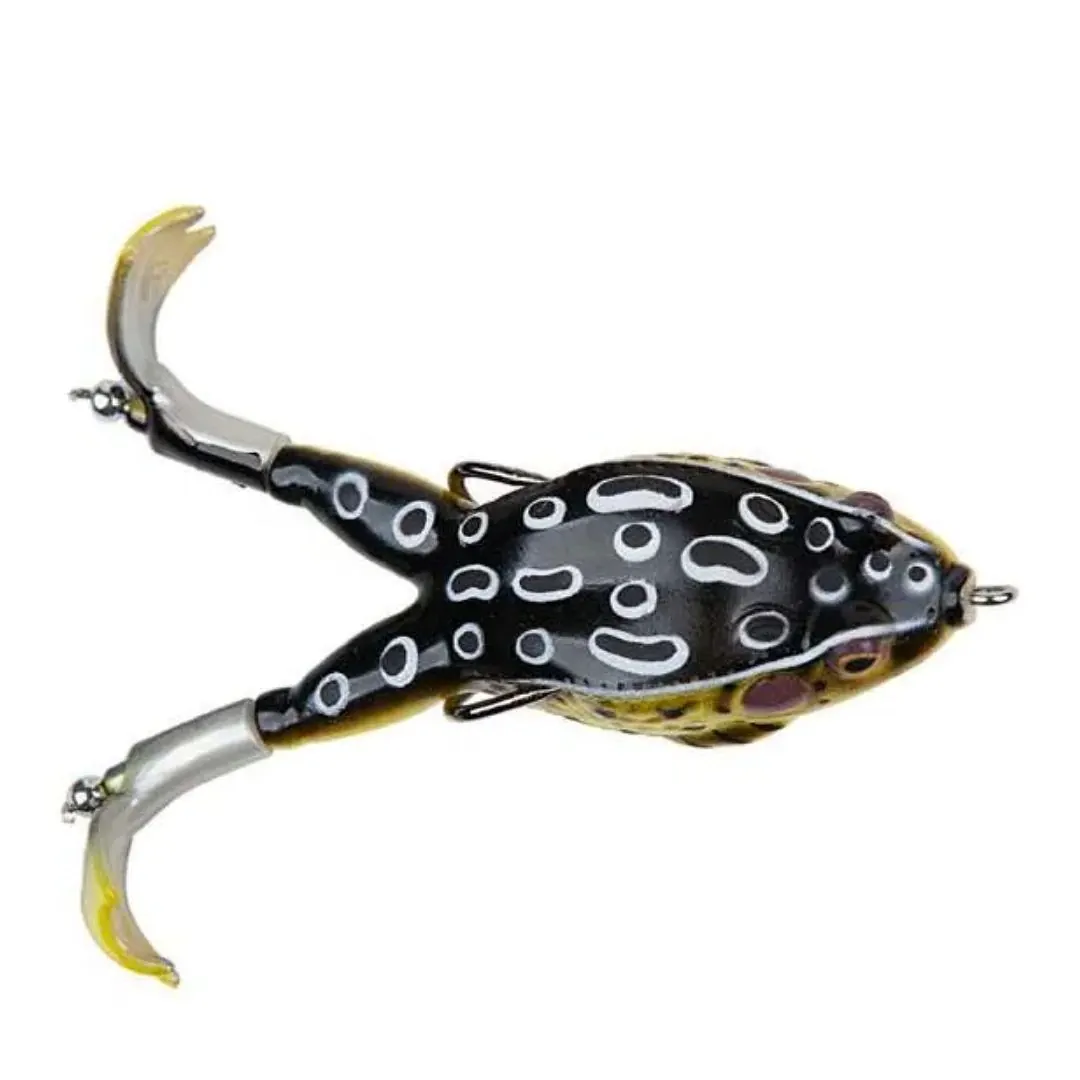 SEÑUELO WATERDOG RANA FROG FR NEGRO 13CM/9GR/2 ANZ. C/PATAS (FR91352) Señuelo Rana Frog Fr Negro 13 Cm/9 Gr/2 Anz. con Patas (Fr91352) Waterdog