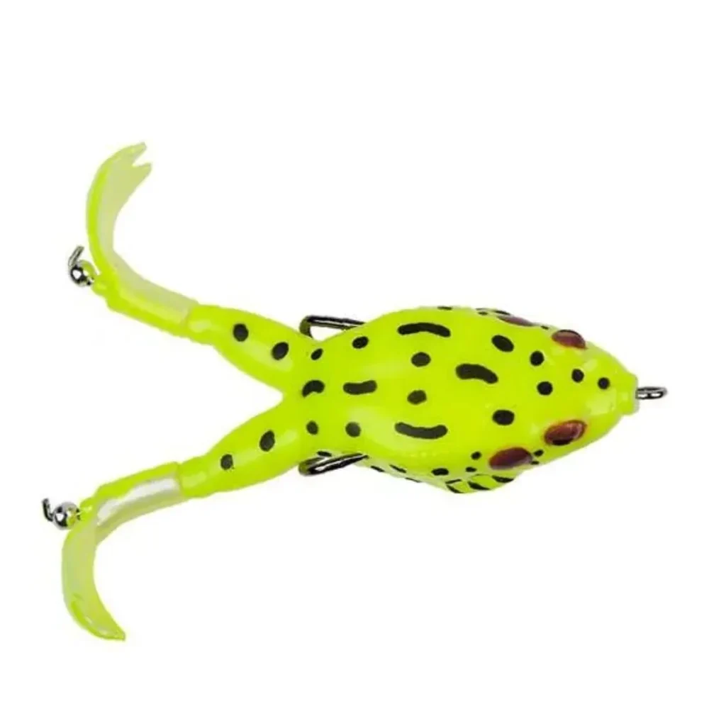 SEÑUELO WATERDOG RANA FROG FR AMARILLO 13CM/9GR/2 ANZ. C/PATAS (FR91353) Señuelo Rana Frog Fr Amarillo 13 Cm/9 Gr/2 Anz. con Patas (Fr91353) Waterdog