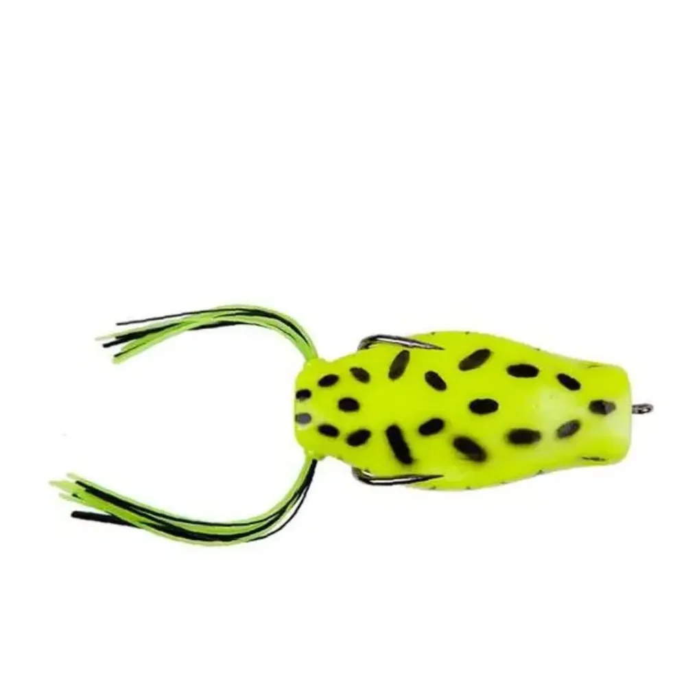 SEÑUELO WATERDOG RANA PLOP FP AMARILLO 6,5CM/18GR/2 ANZ. C/FLECOS (F65183P) Señuelo Rana Plop Fp Amarillo 6,5 Cm/18 Gr/2 Anz. con Flecos (F65183P) Waterdog