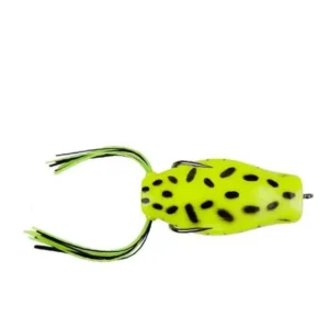 Señuelo Rana Plop Fp Amarillo 6,5 Cm/18 Gr/2 Anz. con Flecos (F65183P) Waterdog