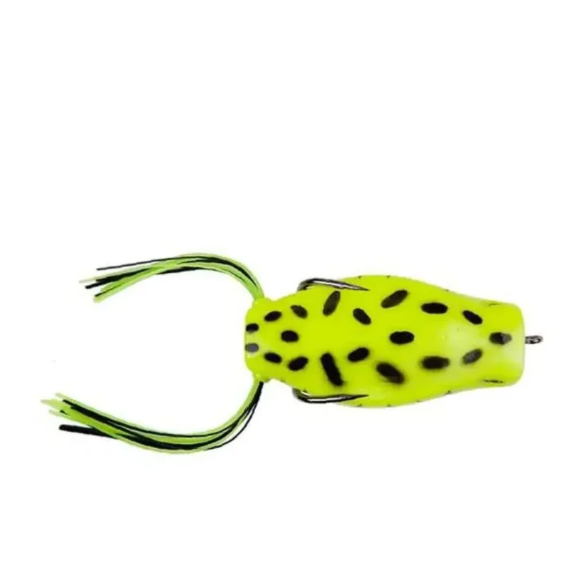 SEÑUELO WATERDOG RANA PLOP FP AMARILLO 6,5CM/18GR/2 ANZ. C/FLECOS (F65183P) Señuelo Rana Plop Fp Amarillo 6,5 Cm/18 Gr/2 Anz. con Flecos (F65183P) Waterdog