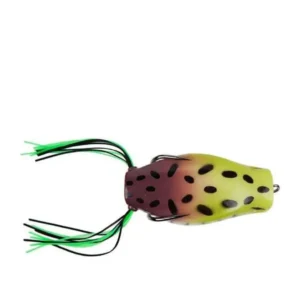 Señuelo Rana Plop Fp Amar/Lila 6,5 Cm/18 Gr/2 Anz. con Flecos (F65184P) Waterdog