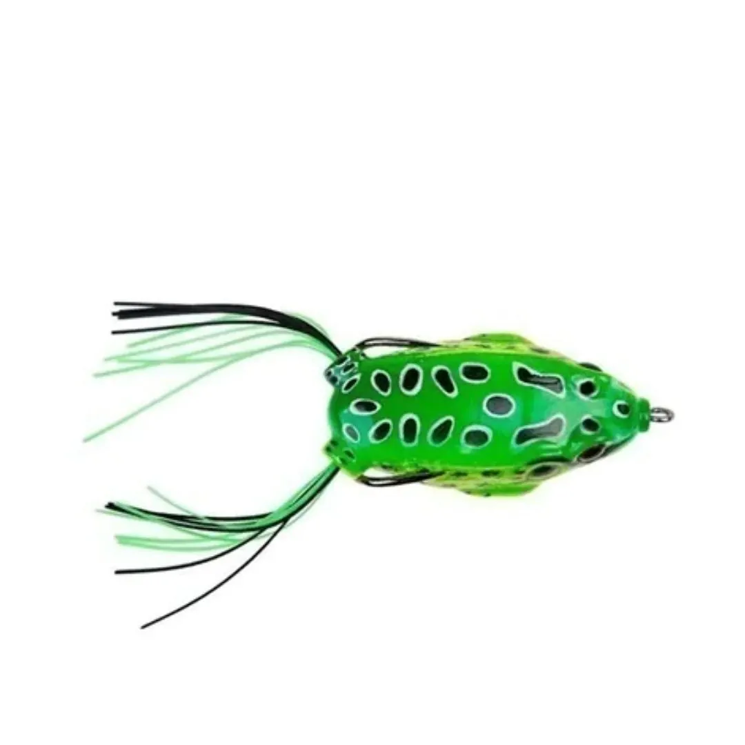 SEÑUELO WATERDOG RANA ANTIENGANCHE VERDE 6,5CM/18GR/2 ANZ (F65181) Señuelo Rana Antienganche Verde 6,5 Cm/18 Gr/2 Anz (F65181) Waterdog